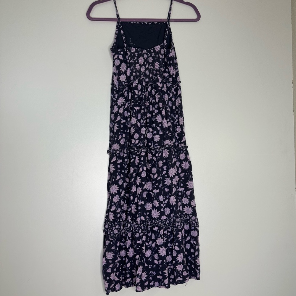 Cat & Jack purple floral sundress L10/12 - Picture 3 of 14